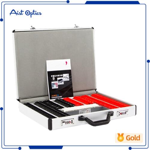 China wholesale price Optical Optometry 266 plastic ring Trial lens set box case