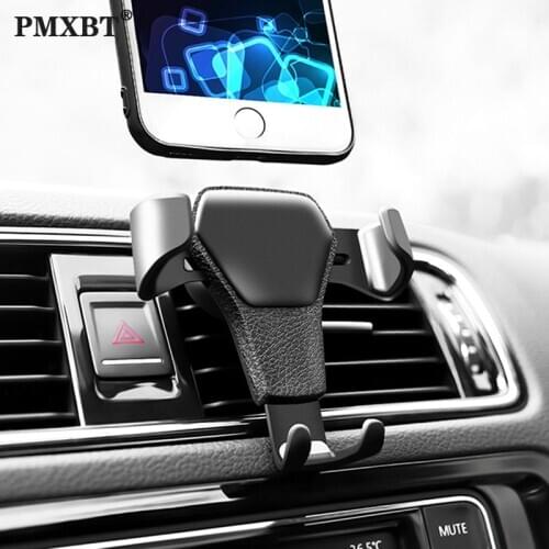 Universal Car Phone Holder Air Vent Auto Mount In Car Triangle Fixed Stand For iphone X Xs Huawei Samsung Smartphone Car Bracket