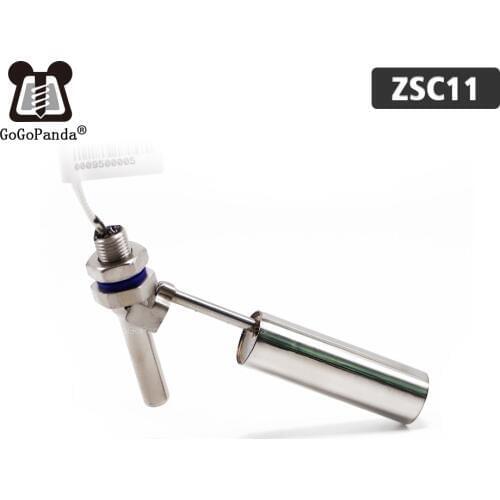 Free Shipping 1PC ZSC11 Liquid Float Water Level Sensor Side Mount Float Switch Safe Stainless Steel Under 220V