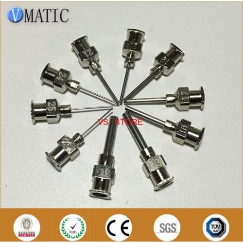 Free Shipping Non-Sterilized 10Pcs 12G-26G Stainless Steel Metal Belt Needle Tips