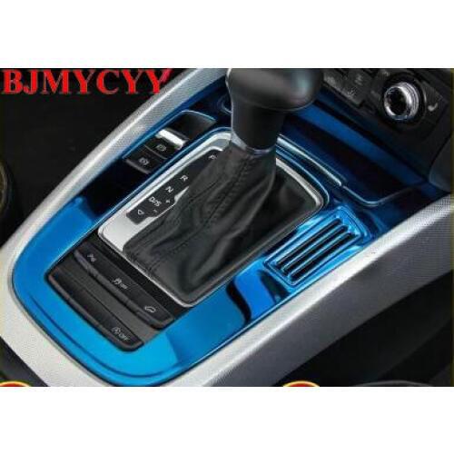 BJMYCYY Stainless steel decoration frame for automotive panel for Audi A4L A5 Q5 2017 2018