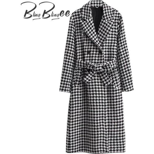 Женские твидовые пальто BlingBlingee China At AliExpress