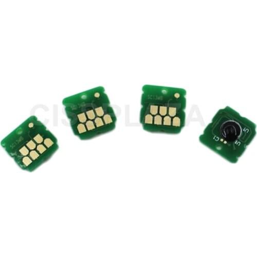 CISSPLAZA 40PCS C13S210057 Maintenance Chip compatible For Epson T3170 T5170 T3180 F570 F571 printer Waste Ink Tank Chips