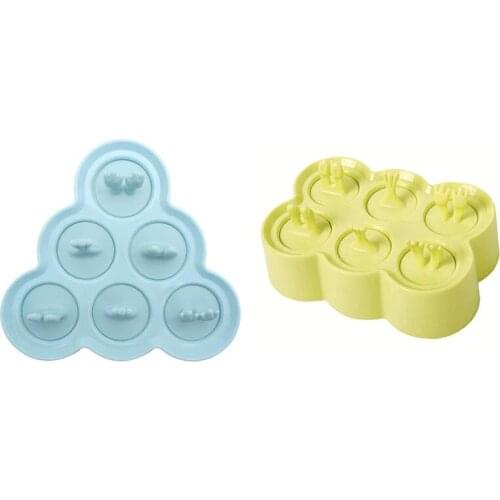 Baby DIY Food Supplement Tools Fruit Shake Accessories Ice Cream Ice Pops Mold Portable Popsicle Mould