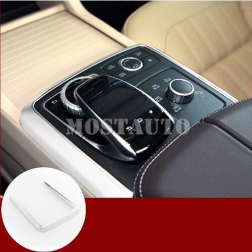 For Benz GLE W166 C292 Inner Console Gear Box Multimedia Frame Cover 2015-2019 1pcs Car Accessories Interior Car Decor Car Trim