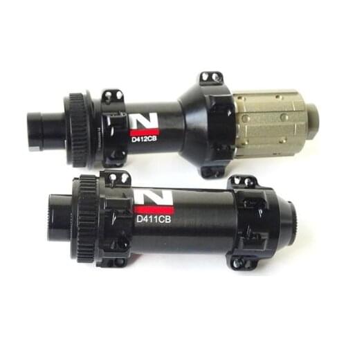 NOVATEC D411CB D412CB D411CB-CL D412CB-CL BIKE HUBSET 24/24 HOLES QR OR TA VERSION 6-BOLT OR CENTER LOCK