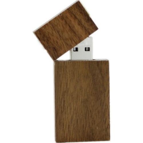 Pass H2testw Classical Wooden Usb Flash Drive Memory Stick/Pendrive/Gift With Wooden Case 8/16/32GB Pen Drive 64GB Pendriver 2.0