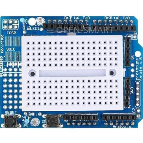 UNO Proto Shield prototype expansion board with SYB-170 mini breadboard based For ARDUINO UNO ProtoShield