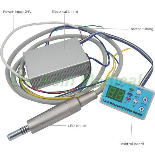 Easy install for Dental chair unit built-in Brush less Electric Micro motor micromotor dental material