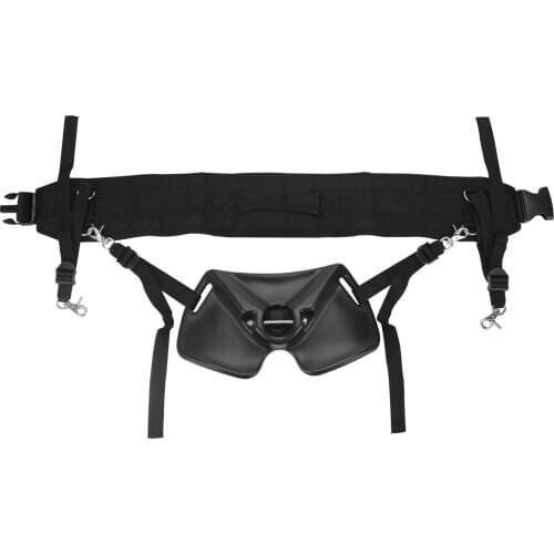 Adjustable Durable Offshore Fishing Harness Standing Up Fishing Fighting Belt Back Harness Waist Gimbal Rod Fishing Accessories