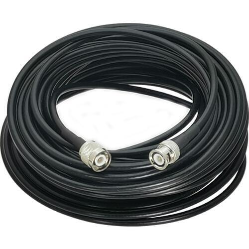 RG58 BNC Male Plug to TNC Male Plug Straight RF Jumper pigtail Cable 10FT~20M