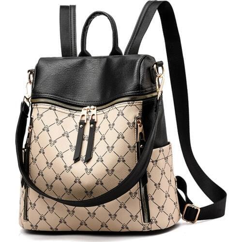 Anti-theft Backpack Ladies Bag 2019 New Fashion Wild Backpack Bag Fashion College Wind Broadband Ladies Bag