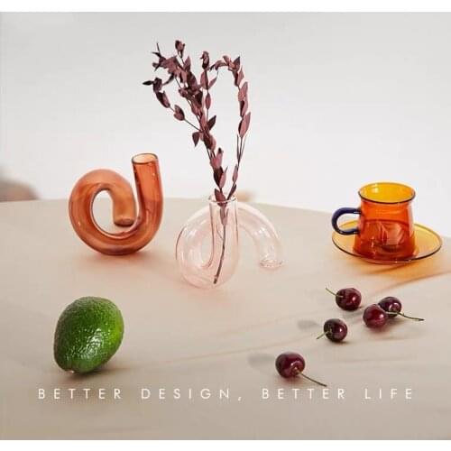 Glass Candle Stick Holders Taper Candles Holder for Candlestick Dinner Candles Party and Wedding Centerpieces Table Decoration