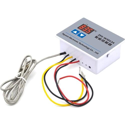 ZFX-W3013A Intelligent Digital Microcomputer Temperature Controller Thermostat with Water-resistant for Freezer Fridge Hatching