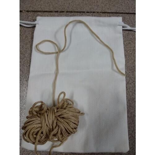 High quality 12*10cm cotton jewelry pouch cotton gift pouch cotton drawstring pouch bag for jewelry packaing, DHL free shipping