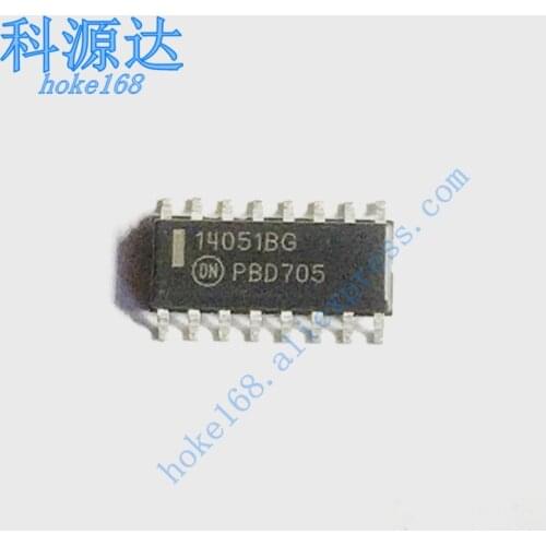 10pcs/lot MC14051BDR2G SOIC16 MC14051B 14051BG In Stock