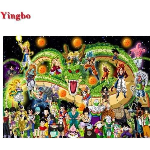 5D DIY Diamond painting full Square round Diamond embroidery Cross stitch Japan Cartoon 3d pictures Mosaic Rhinestones Painting