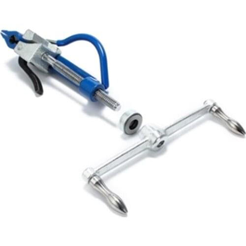 B2QB Cable Tie Stainless Steel Cutter Fasten Plier Metal Zip Tie Tightener Tensioning Free Zip Tie Release Tools Durable