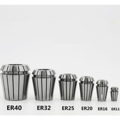 1PCS AA grade precision 0.008mm ER40 collet spring collet 3mm-25mm for ER40 tool lahte tool