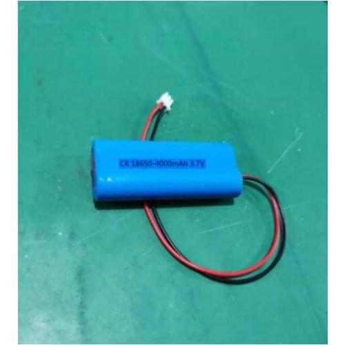 4000mAh 3.7V 18650 lithium ion rechargeable battery Li-ion cell protected XH 2.54 Plug for speaker amplifier led light