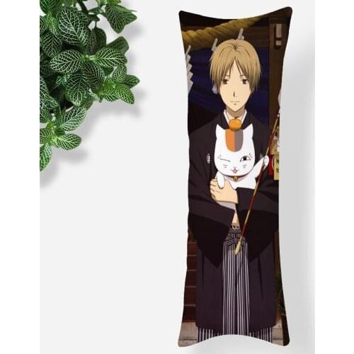 Long Pillowcase Natsume Yuujinchou Anime Body Pillow Cover Men Women Home Bedroom Rectangle Sleep Decoration Accessories 0531