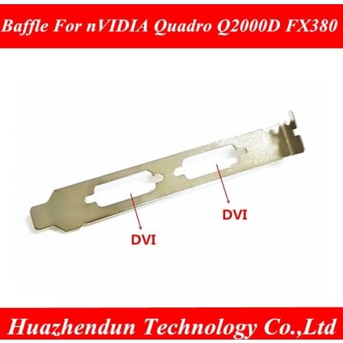Original nVIDIA Quadro Q2000D FX380 graphics card MacPro 7300GT 8800GT full high baffle double DVI baffle 12CM