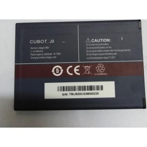 Original cubot P40 phone battery 4200mah 3.85V for Cubot P40 Smartphone 6.2 Inch 4200mAh battery