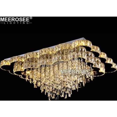 New Arrival Luxury Chandelier Light LED Chandelier Living Room Lighting Crystal Lamp Lustres Luminaires for Hotel Restaurant