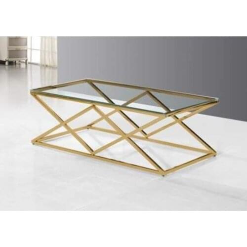 Modern Gold Plated Medium Coffee table coffe table