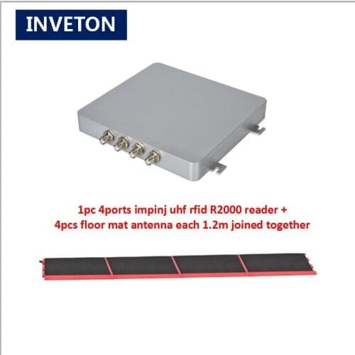 Uhf rfid cycling timing system rs232 TCP/IP rfid fixed reader uhf rfid mat floor timing system provide free dogbone smartrac tag