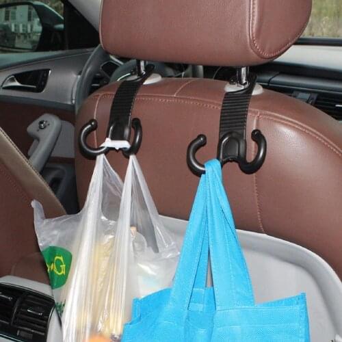 Universal Car Seat Back Hook Multifunction Car Seat Hooks Hanger Holder Bag Storage Automobiles Interior Accessories