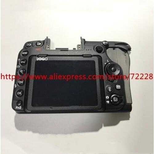 Repair parts For Nikon D500 Back Cover Rear Case Ass'y with LCD Button Flip Flex Cable FPC Unit