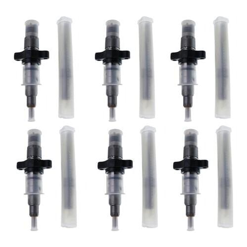 6PCS 0445120210 0445120255 Injectors Set Fit for Bosch Cummins Dodge Ram 2500 3500 03-04.5 2003-2004.5 5.9 305HP