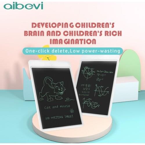 Aibevi 10 inch LCD Writing Tablet Digital Graphic Tablets Electronic Handwriting LCD Drawing Tablet Pad Board Notepad Stylus Pen