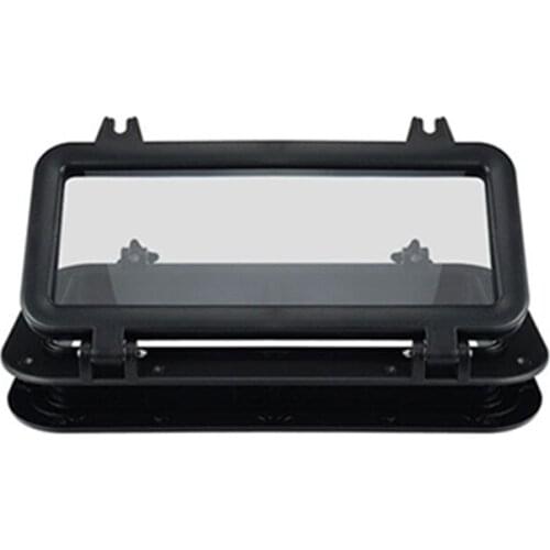 Yacht Accessories Rectangular Yacht, Marine RV Porthole Skylight, Ship Window Decoration Window Watertight Window