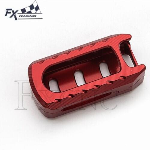 CNC T6061 Aluminum Motorcycle Keys Remote Key Case Cover For Honda Super Cub C125 Accessories