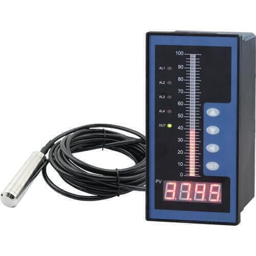 Water level controller with 0-3M level sensor liquid depth transmitter sensor water depth controller with 4 relay output