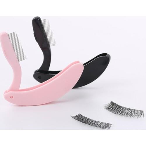 Mini Folding Eyelash Comb Lash Separator Mascara Lift Curl Metal Beauty Makeup Tools Easy To Carry New Applicable
