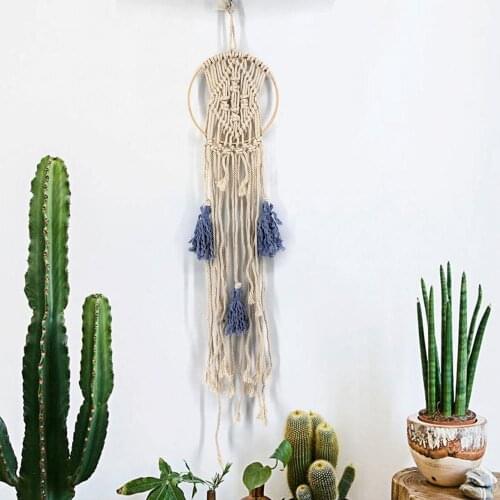 Wall Art Handmade Cotton Wall Hanging Tapestry Fabrics Bohemian Hanging Decoration Best Gift Modern Home Decorations