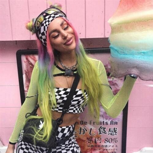 NEW 2020 Summer Women Sexy Long Sleeve Mesh Sheer Tee Blouse Party Crop Tops Cover Up