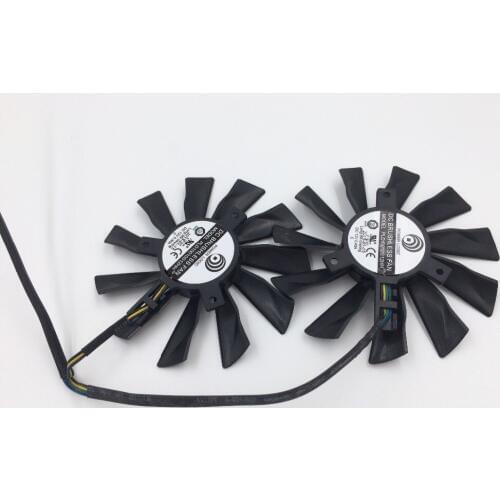 New Original for MSI R9-280X GTX770 GTX780 R9-270X HAWK Graphics card cooling fan PLD10010S12HH