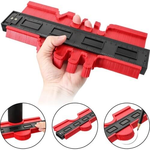 Onnfang Shape Gauge Duplicator Profile Duplication Gauge Contour Template Plastic Contour Copy Duplicator Measuring Tool