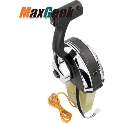 Maxgeek Single Binnacle Outboard Remote Control for Mercury Console 8M0059686 Kit