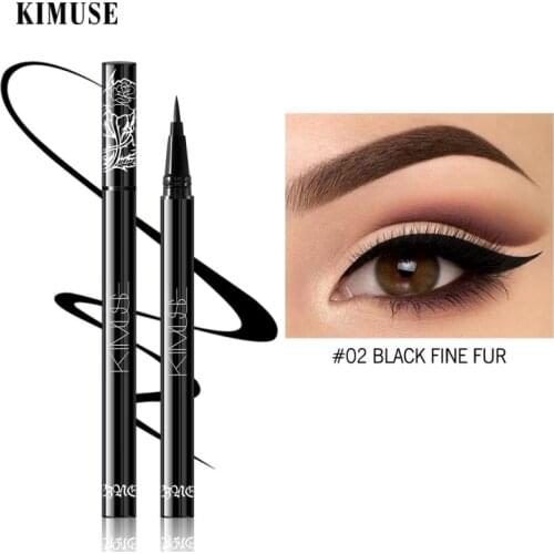 Eyeliner Waterproof Not Blooming Eyeliner Pencil Long-lasting No Fade Women Sexy Black Eye Liner Liquid Pen Makeup Cosmetic