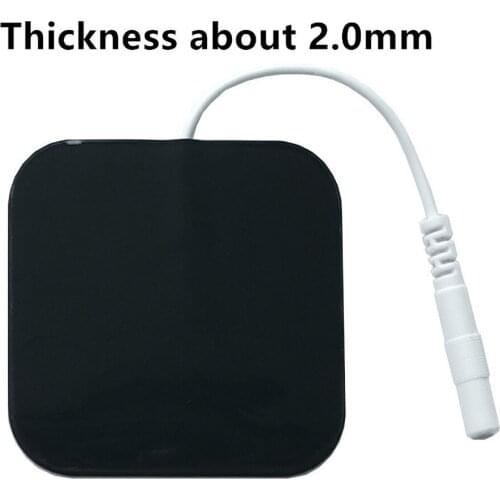 Silicone Gel Electrode Pads For Tens Acupuncture Physiotherapy Machine Ems Nerve Muscle Stimulator Slimming Massager Patch