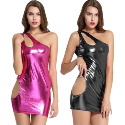 Sexy Lingerie hot sexy costumes women sexiest underwear Exotic Apparel Black Red shoulder exposed breasts role cosplay costumes