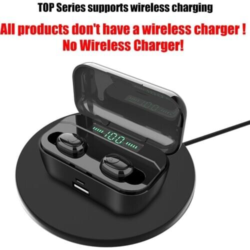 TWSearphone G6S Bluetooth Wireless Charging IPX7 Waterproof Headphones 8D Stereo Led Display Earsets Sports gaming Earbuds