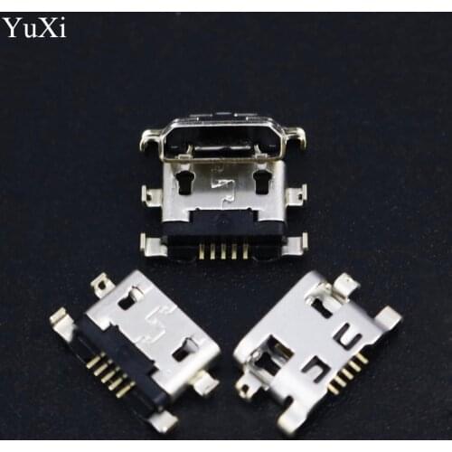 10pcs Micro USB reverse heavy plate 1.2 Charging Port Connector for Lenovo A708t S890 / for Alcatel 7040N for HuaWei G7 G7-TL00