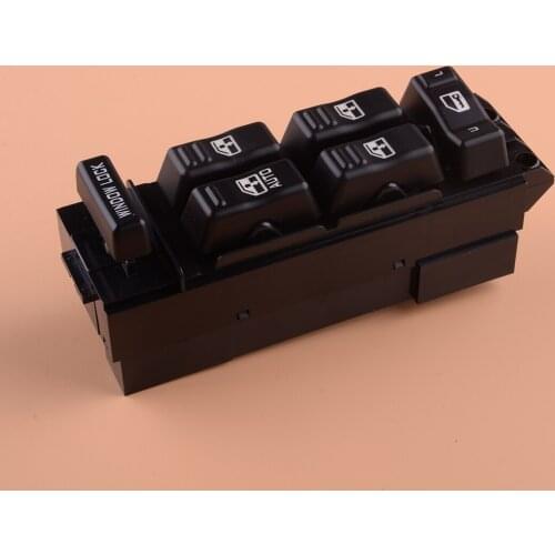 15720127 LHD Front Left Side Master Power Window Switch 6 Buttons Fit for Chevrolet Avalanche Silverado Tahoe GMC Sierra Yukon
