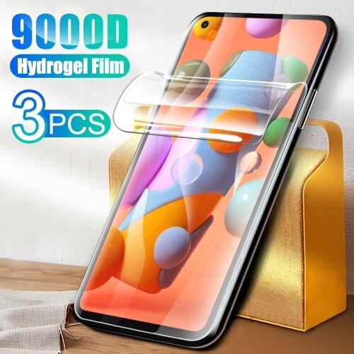 3PCS hydrogel film for samsung galaxy a11 screen protector for samsung a11 a 11 11a 6.4'' sm-a115f/ds phone film cover not glass